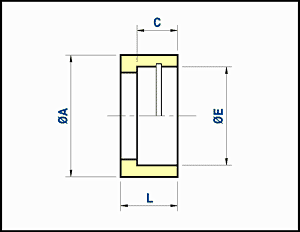 half coupling - socket welding or capillary ends