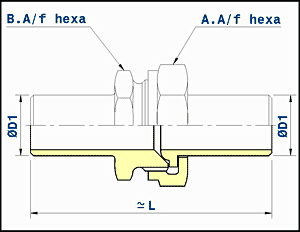 union connector - butt welding ends